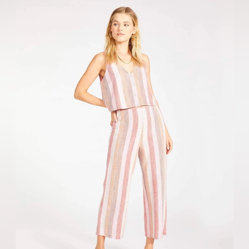 BB Dakota That 70’s Pant Set (Desert Pink)
